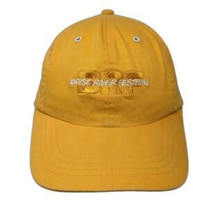 Boise River Festival Slideback Baseball Cap Yellow One Size Alternative Headwear